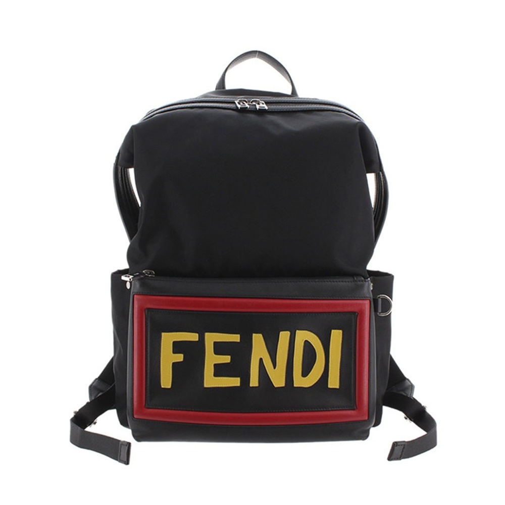 Fendi Black Backpack